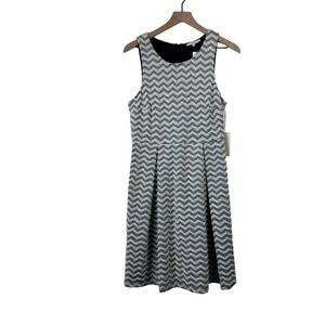 🖤 3/$25 SALE!!! 
Nordstrom 41 hawthorn grey chevron sleeveless pencil dress